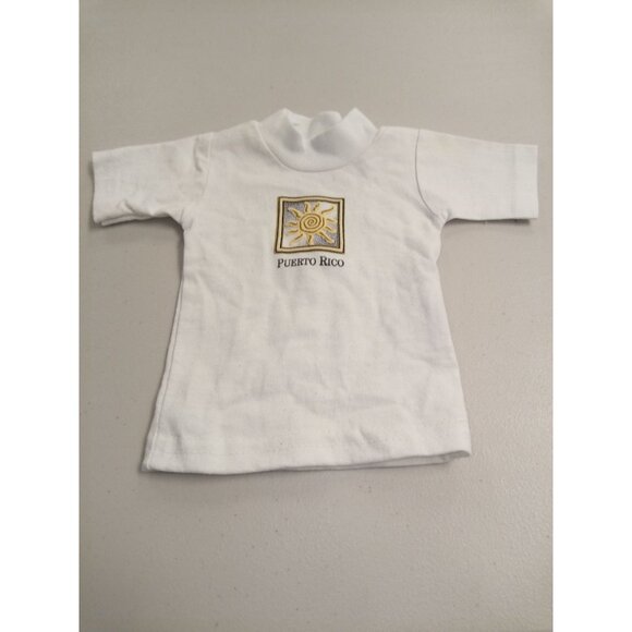 American Girl Doll Go Anywhere Skirt and Purple Zip Up Boots and Puerto Rico Top - Picture 3 of 13